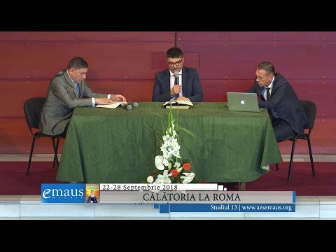 Studiul 13 - Călătoria la Roma | 22-28 septembrie 2018