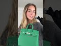 Thinking of these all week… Which one is your dream? 👜✨ #hermes #birkin #luxury #bagtok #constance