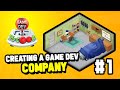 Building a GAME DEV COMPANY in Game Dev Tycoon - #1