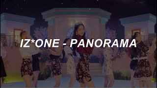 [with MV] IZ*ONE (아이즈원) - 'Panorama' Easy Lyrics