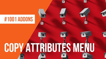 Como animar múltiplos objetos com o addon Copy Attributes Menu com o Blender