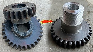 Unbelievable Restoration! Broken Transmission Gear Rebuilt to Perfection