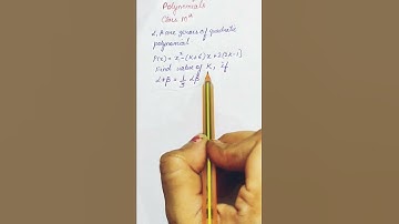 #Polynomials#Chapter 2#Important Questions#CBSE Class 10 Maths#short#shorts