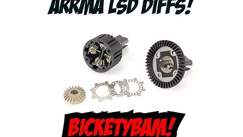 How to Reassemble the New Arrma LSD Diffs