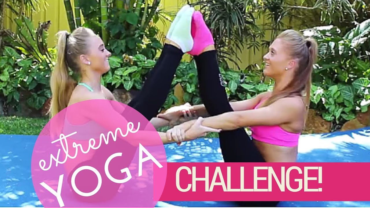 Extreme Yoga Challenge  Teagan  Sam