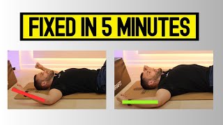 Fix Your Rounded Shoulders Posture In Under 5 Minutes