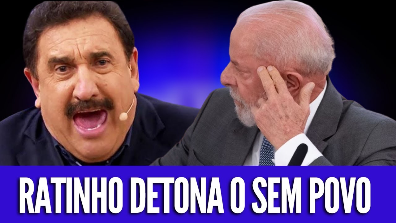 Ratinho denuncia as Loucuras do inconsequente Presidente sem Povo Prestes a ser impeachado.