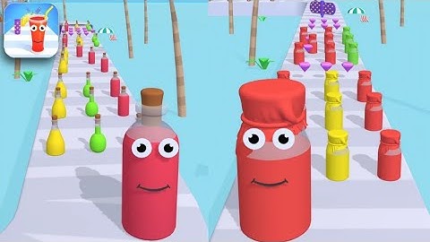 Juice Run Gameplay All Levels Walkthrough (ios, Android) Update Level 169 & 170