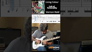 Living Colour Cult of Personality Guitar Solo #shorts #guitarsolo #tab #vernonreid