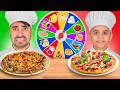 تحدي البيتزا بعجلة الحظ الغامضة ضد حمودي Mystery Wheel Of Pizza Challenge 
