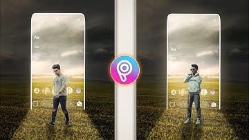 Instagram 3D Glowing Effect Photo Editing in Picsart || Picsart 3D Glowing Effect for Instagram ||