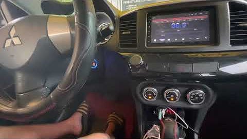 Mitsubishi lancer ex (installed PKE smart alarm system)