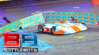 Bot Gets Taken For The Ride Of It's Life! | Smeeeeeeee Vs P1 | Battlebots