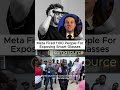 Meta Ray-Ban smart glasses sent user footage to contractors for AI labeling. #privacy #technews