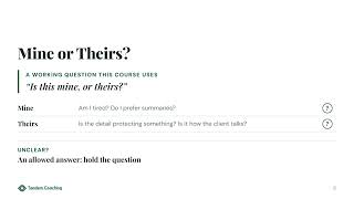 Details 4.2.2 - The Internal Supervisor: Observing Yourself While You Supervise a Coach Update