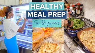 HEALTHY MEAL PREP for Weight Loss for Beginners on a Budget