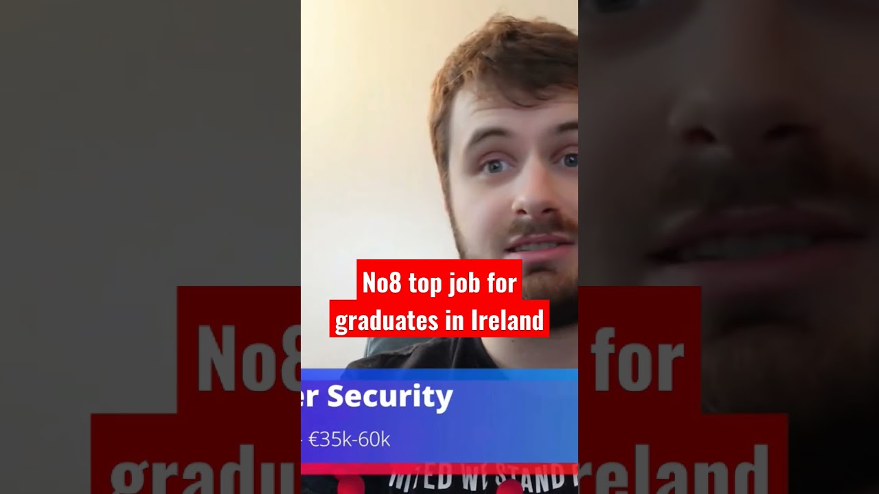 No8 top job for graduates in Ireland 