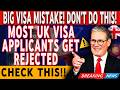 Avoid UK Visa Rejection! The One Thing Most Applicants Forget