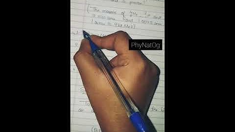 CSIR NET PHYSICAL SCIENCE DECEMBER 2016 Q. 73 - NUCLEAR PHYSICS