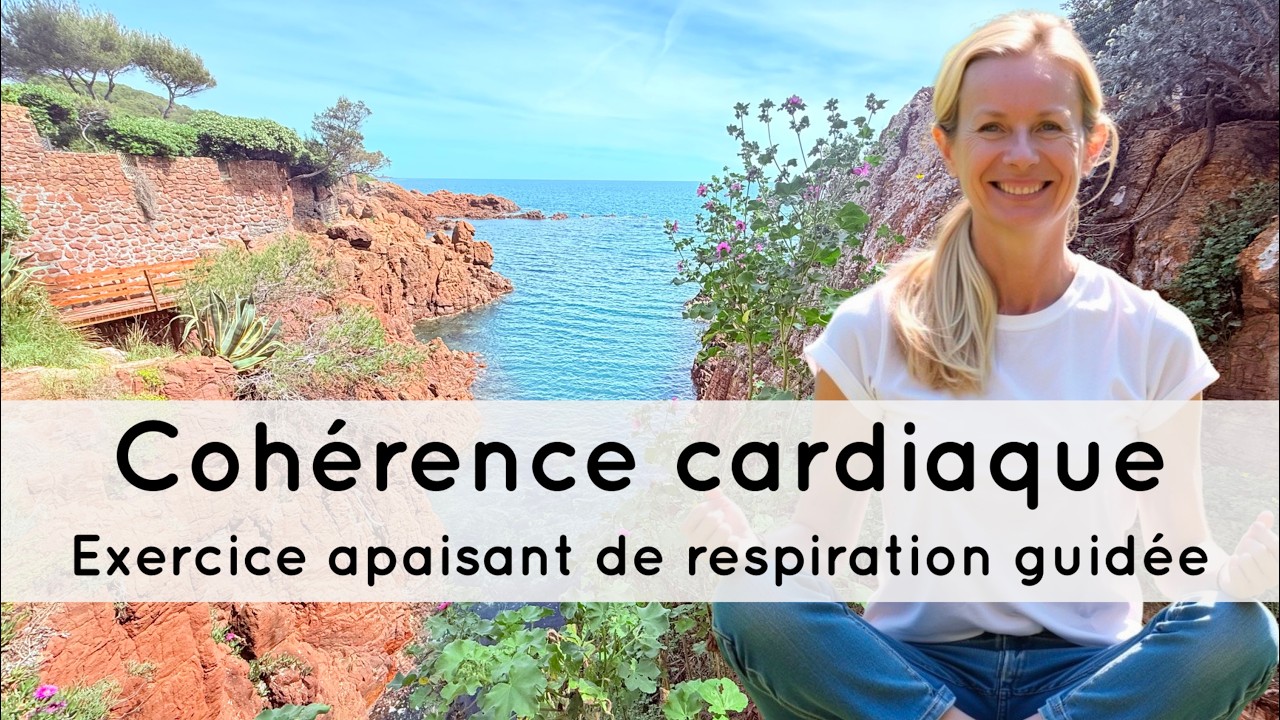 Cohérence cardiaque : exercice de respiration anti-stress (5 min) (n°76)