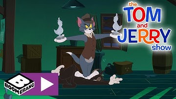 The Tom and Jerry Show | Pigeon Statue Heist | Boomerang UK 🇬🇧