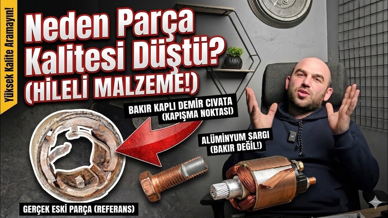“Artık Hiçbir Parçaya Güven Olmaz! 3 Günde Bozulan Parça + 0 KM Araç Şoku!”