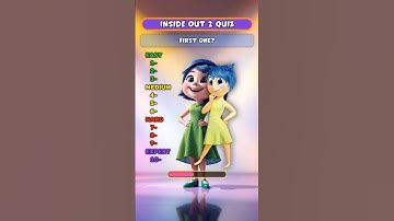 🌈 Can You Name Every Inside Out 2 Character? Test Your Memory! 🏆 #shorts #quiz #trivia #insideout2