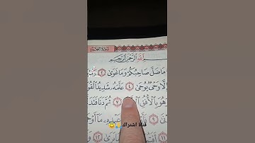 قورعان الكريم❤️سورة النجم💚بصوت ماهر المعيقلي😇