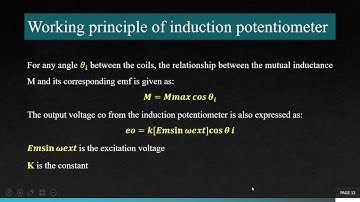 PART 1 EXAMPLES OF INDUCTANCE TRANDUCER