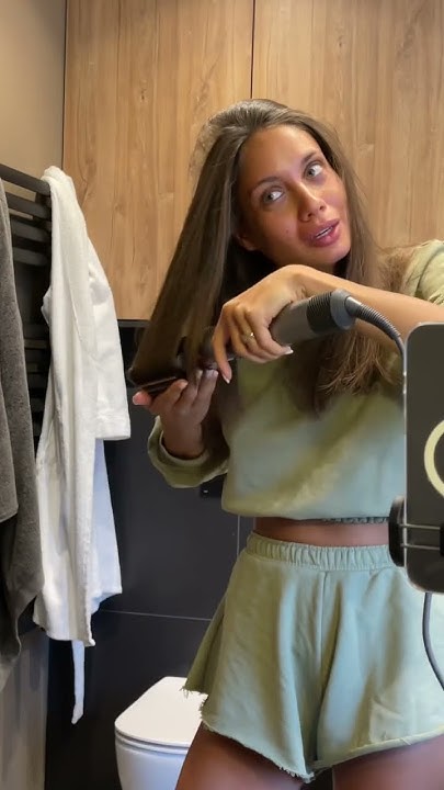 Как сделать объемную укладку на новый DYSON? - YouTube