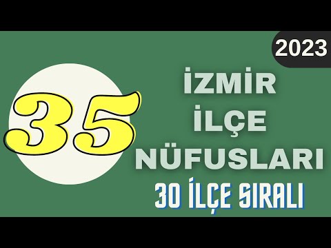 İzmir Nüfusu 2023 - İzmir İlçe Nüfusları - İzmir Nüfusu Ne Kadar? - Karşıyaka Nü