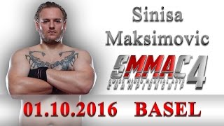 Sinisa Maksimovic bei SMMAC4 01.10.2016 Basel