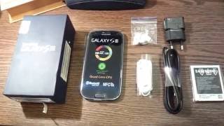 Samsung Galaxy S3 GT I9300 Unboxing