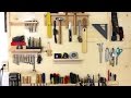 Wall tool holders for mallets and hand planes Wall tool holders for mallets and hand planes