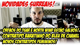 ÓRFÃOS DO TSAR E NORTH WIND AGORA ESTÃO SALVOS! CONTRATIPO BOM E BARATO DO  BLEU DE CHANEL! - YouTube