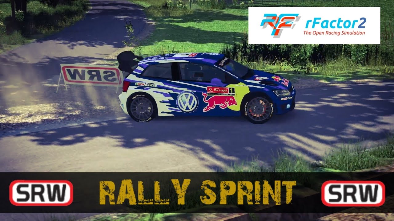 Test Rally Physics - POLO R WRC - SRW _ rFactor 2 - YouTube