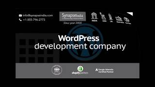 WordPress Development Company – SynapseIndia