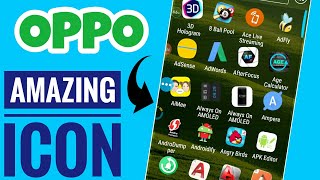 OPPO Unique Icons Animational Luncher screenshot 3