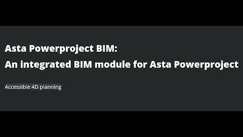 Elecosoft Powerproject BIM (4D-BIM) Overview