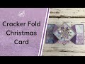Cracker Fold Christmas Card