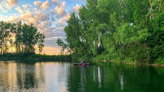 Kayak Fishing an old LIMESTONE QUARRY | Catching Bass in the Dark!