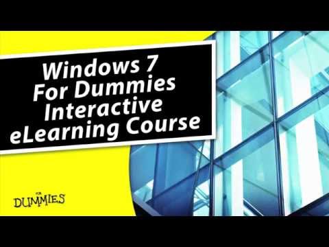 Windows 7 For Dummies eLearning Course