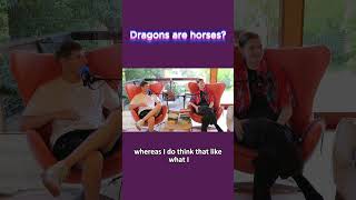 dragons = horses, discuss? #bookclub #dragons #dragonbooks #bookpodcast #booklovers