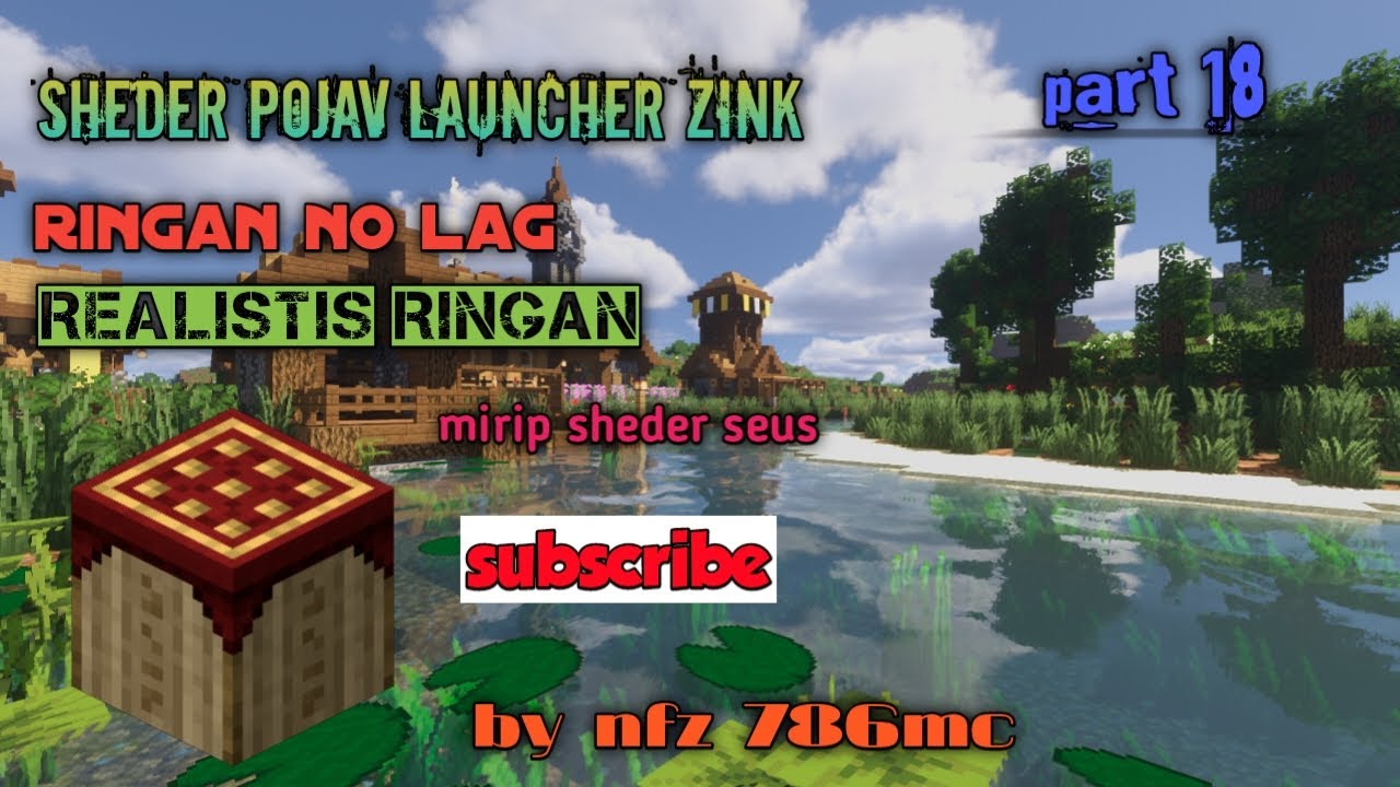 sheder pojav launcher zink realistis no lag part 18 by nfz 786mc