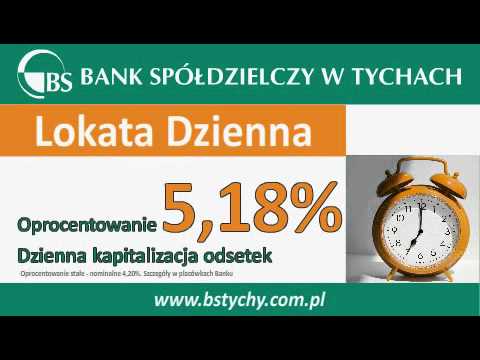 spot reklamowy - BS Tychy - Lokata dzienna
