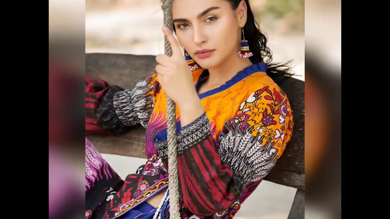 Lawn prints collection 2018-19 spring and summer season