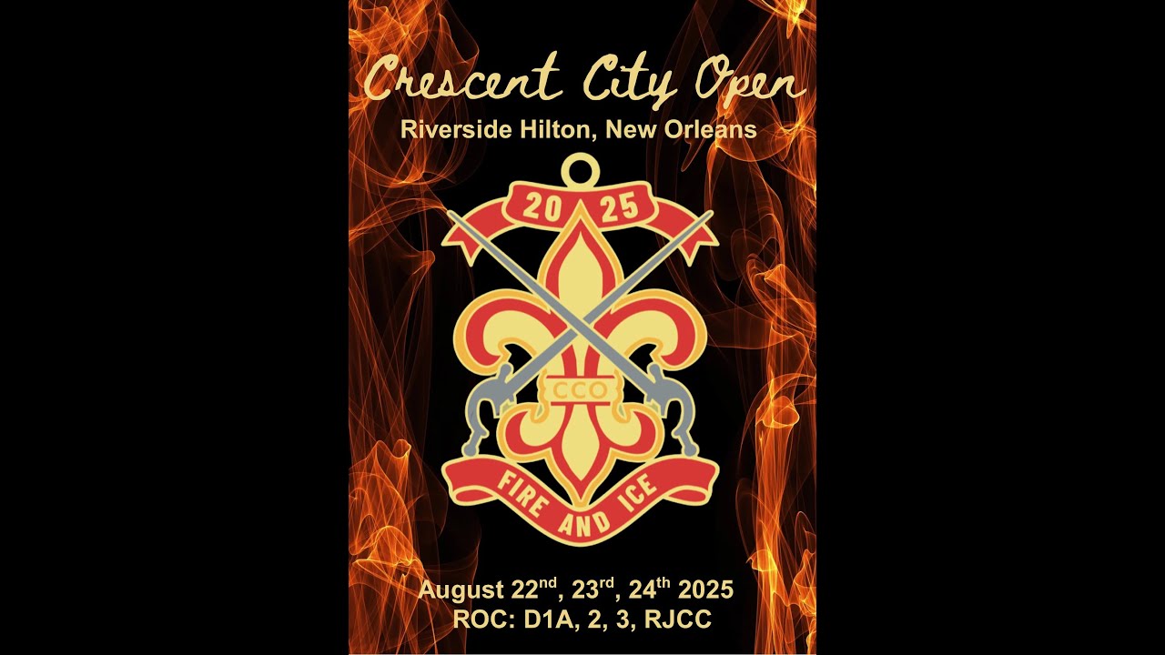 Strip 9- Div 1 Men's and Y-12 Women's Foil -  Final - Crescent City Open 2025 - Ice