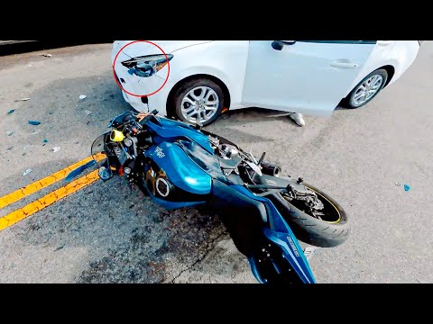 DANGEROUS & CRAZY MOTORCYCLE MOMENTS 2024 - BEST OF WEEK  #41