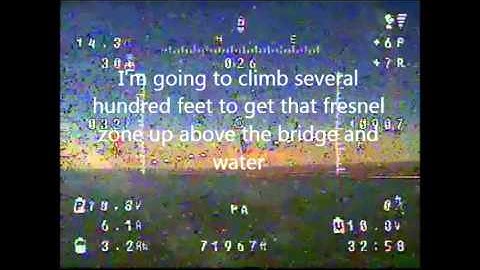 Fresnel Zone Interference and FPV - An Example