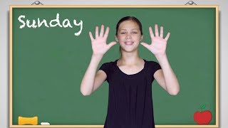 ASL Days of the Week Lesson and Song